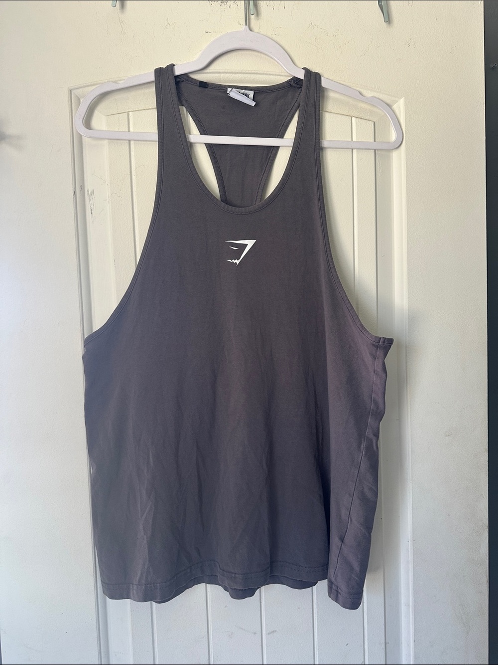 Gymshark Slate Grey Racerback Stringer Tank Top